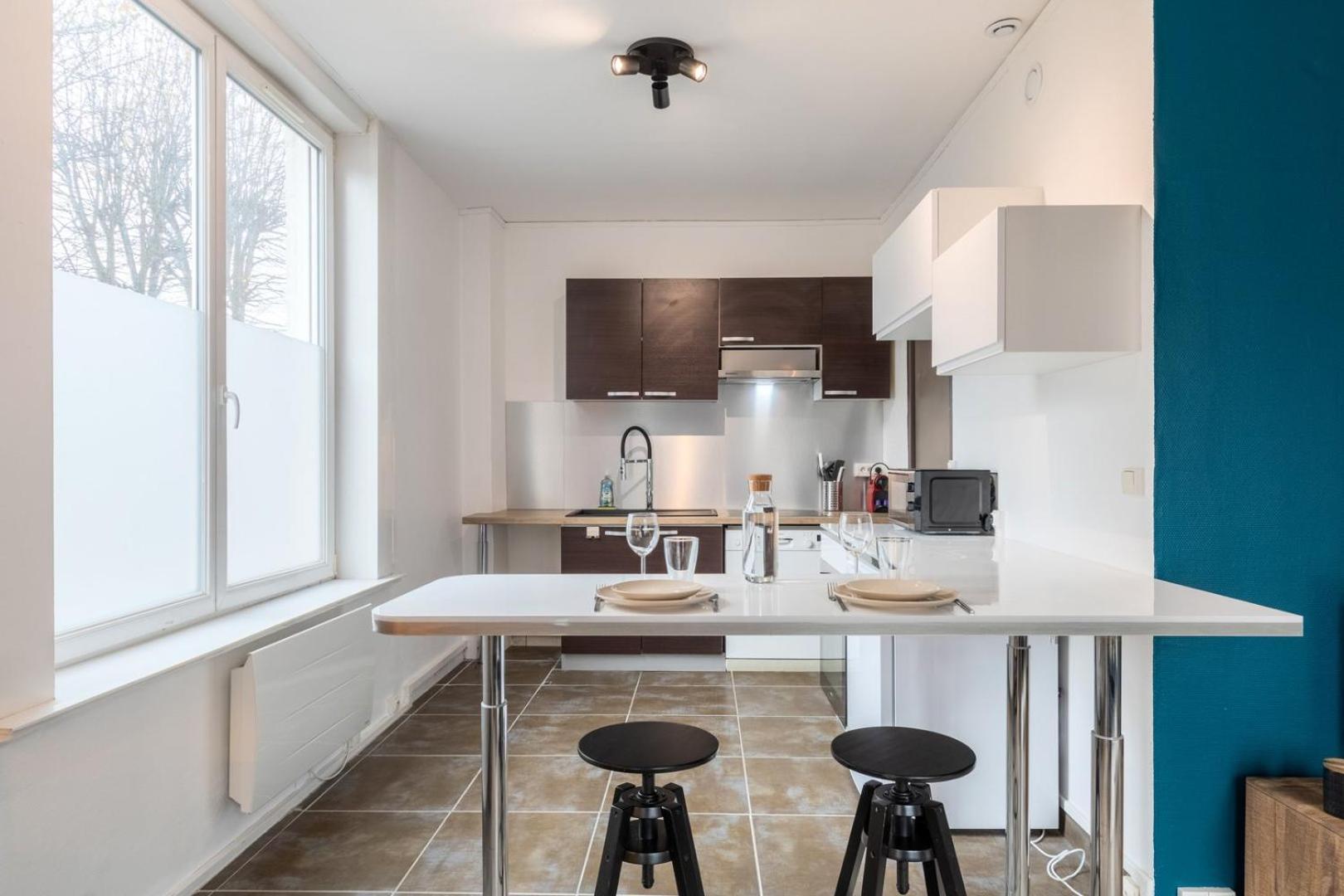 Appartement La Madeleine - Deux Pieces Equipe Extérieur photo